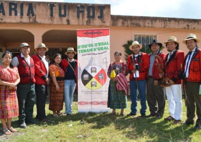 Autoridades Ancestrales Cargadores año 6 Kej