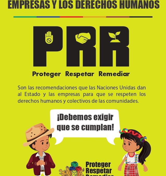 Cuadernillo sobre los 3 pilares de los Principios Rectores de la ONU sobre las empresas y los derechos humanos