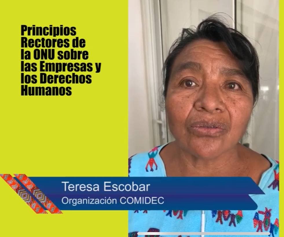 Las empresas deben reparar el daño causado a las comunidades y a sus recursos naturales